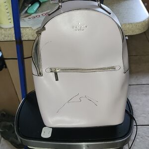 Kate Spade Light Purple Backpack With Flaws